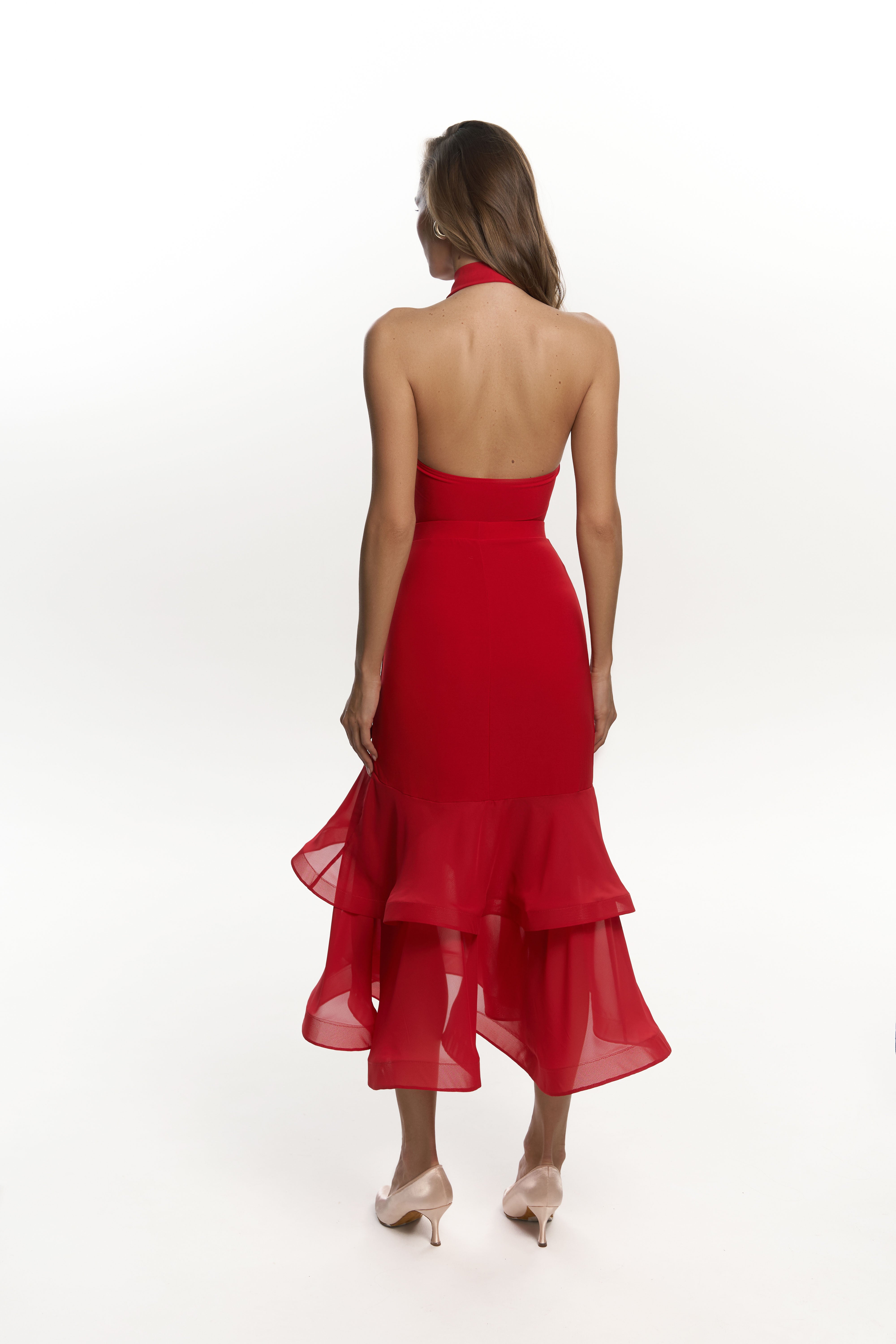 Jupe «Evelyn» Rouge